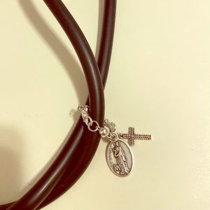 Stethoscope mini rosary with charm hanger